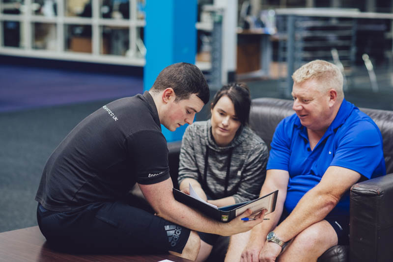 Personal Trainer Conor With 2 New Clients